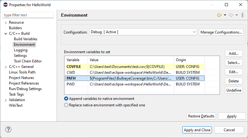 Eclipse IDE